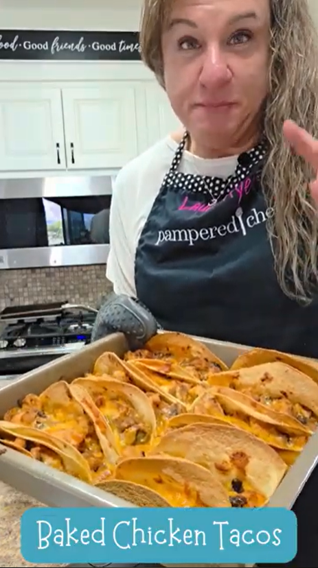 Baked Chicken Tacos