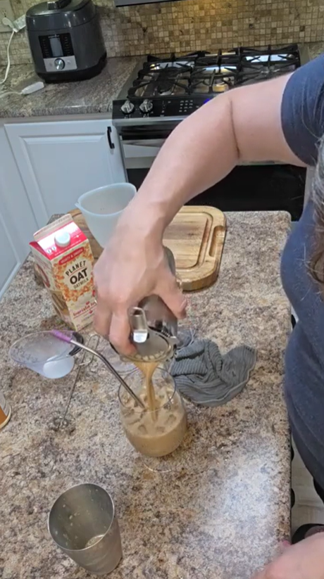 Iced Brown Sugar Oatmilk Espresso