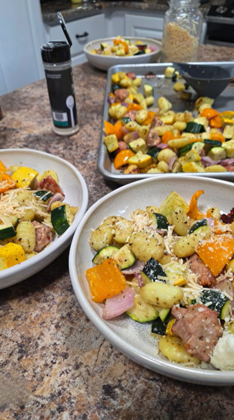 Sheet Pan Gnocchi & Sausage